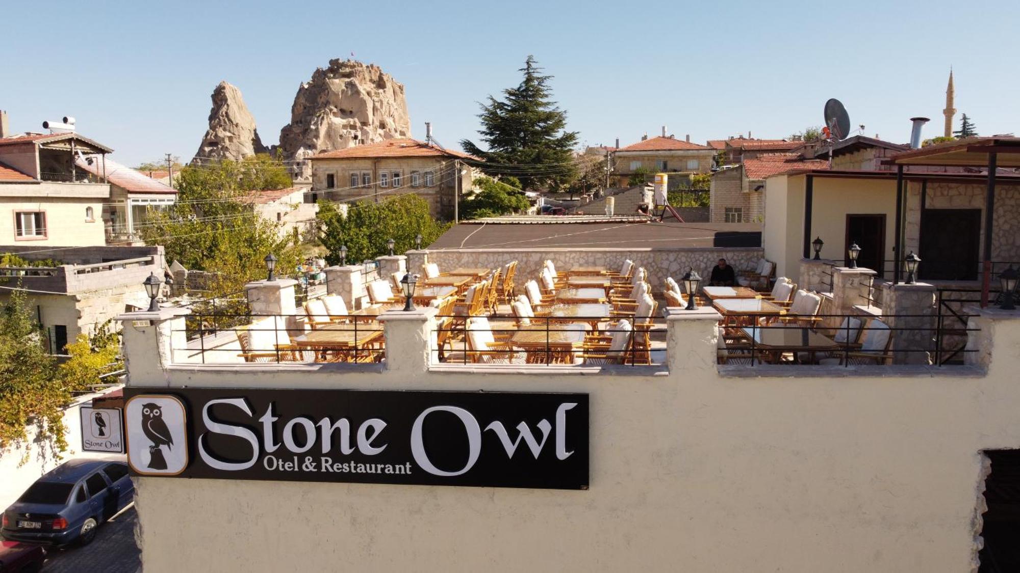 Stone Owl Otel & Restaurant Üçhisar Ngoại thất bức ảnh
